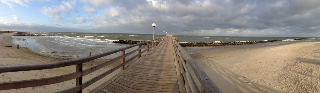 Panorama Seebrücke Wustrow
